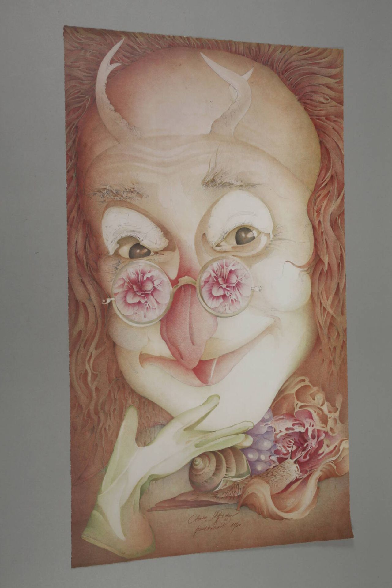 Wolfgang Fratscher, "Clown" - Image 2 of 3