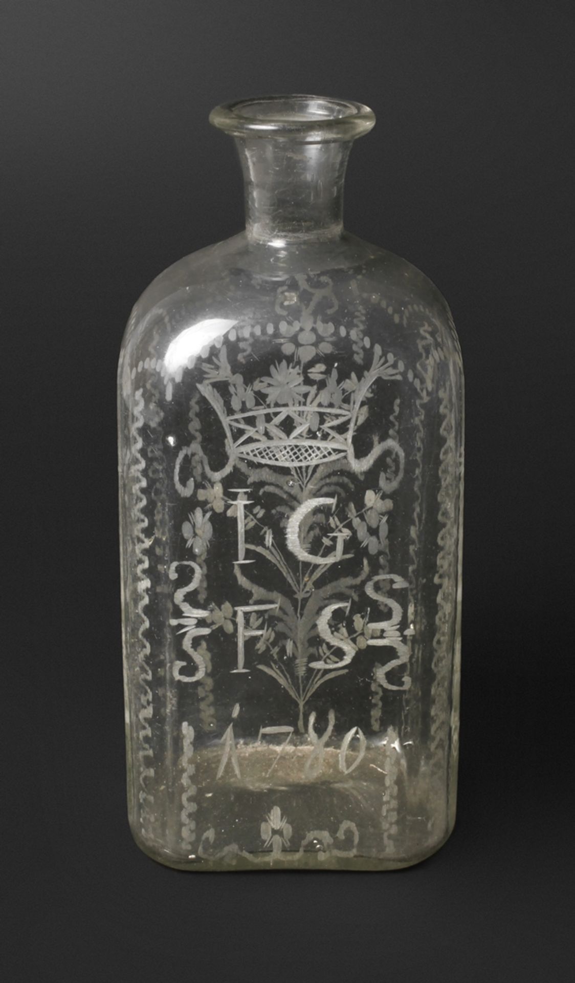 Barockflasche aus Adelsbesitz