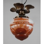Daum Nancy seltene Lampe Art Nouveau