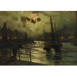 Georges P. Maroniez, Abends im Hafen