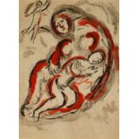 Marc Chagall, "Hagar in der Wüste"