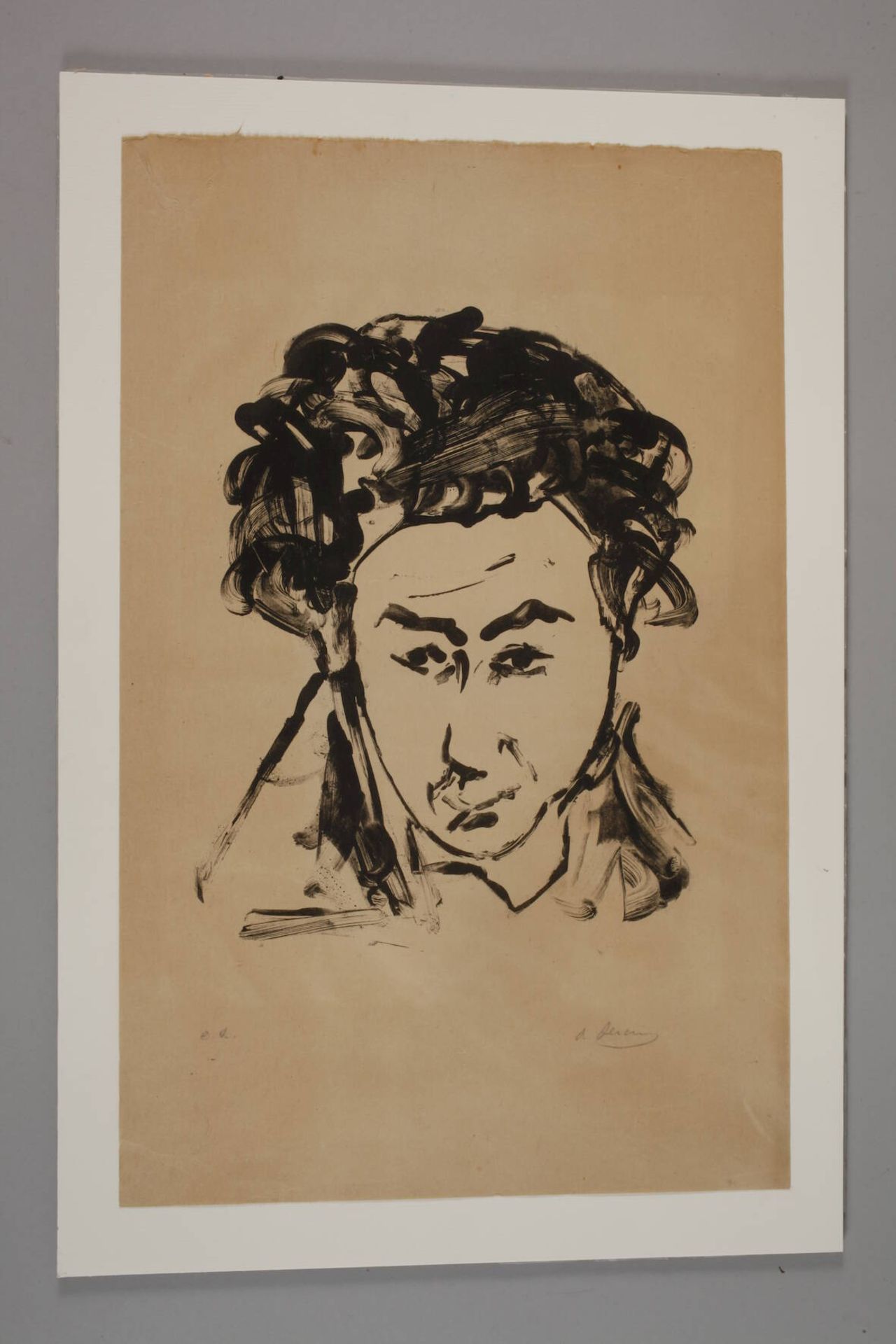 André Derain, Damenbildnis - Image 2 of 6