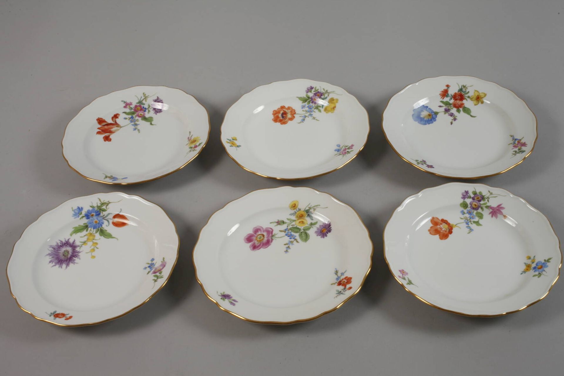 Meissen Teeservice "Blumenbukett schräg" - Bild 4 aus 7