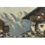 L. Kuhn, Alpiner Bauernhof