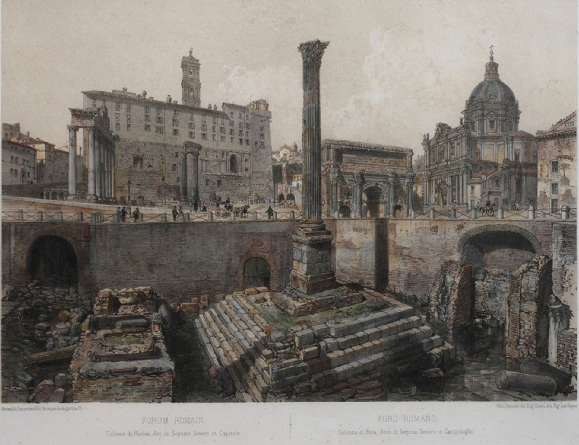 Eugène Cicerci, Forum Romanum