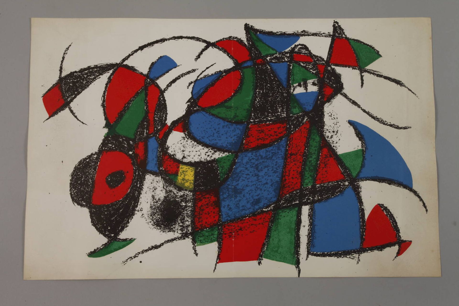 Joan Miró, Fünf Abstrakte Kompositionen - Image 2 of 3