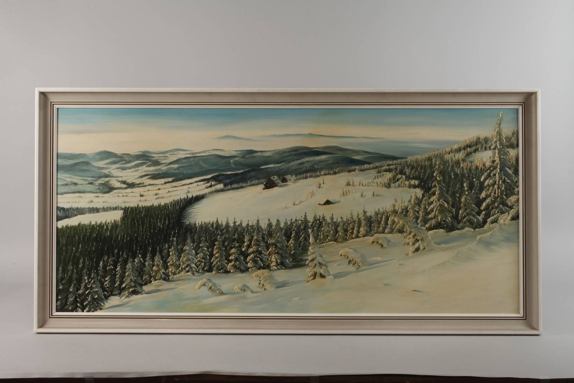 Zelinka, Weite Winterlandschaft - Image 2 of 5