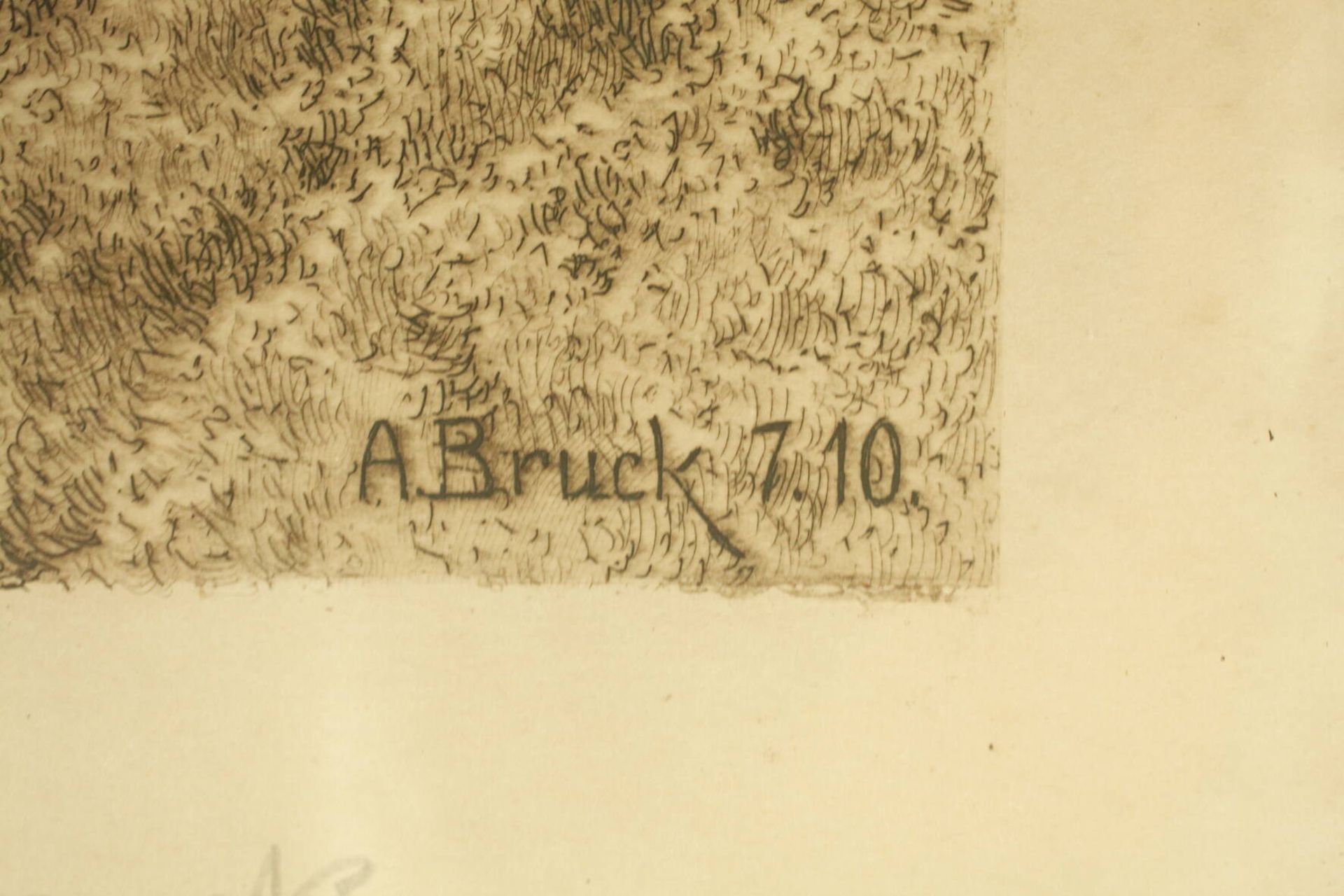 Albrecht Bruck, Burgruine - Image 4 of 4