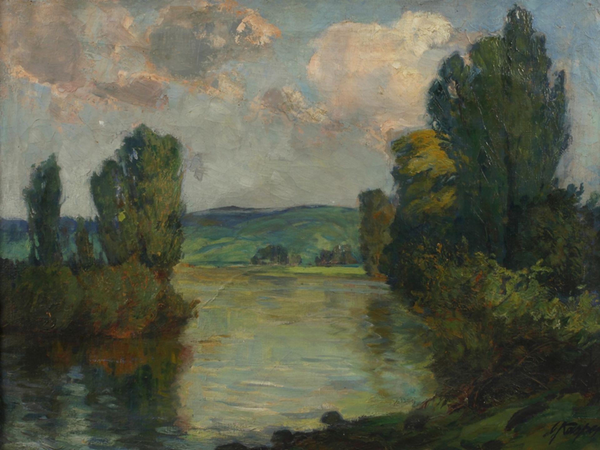 Oskar Kasper, Märkische Seelandschaft