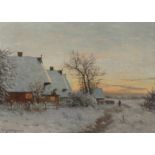 Prof. Paul Müller-Kaempff, Winterabend