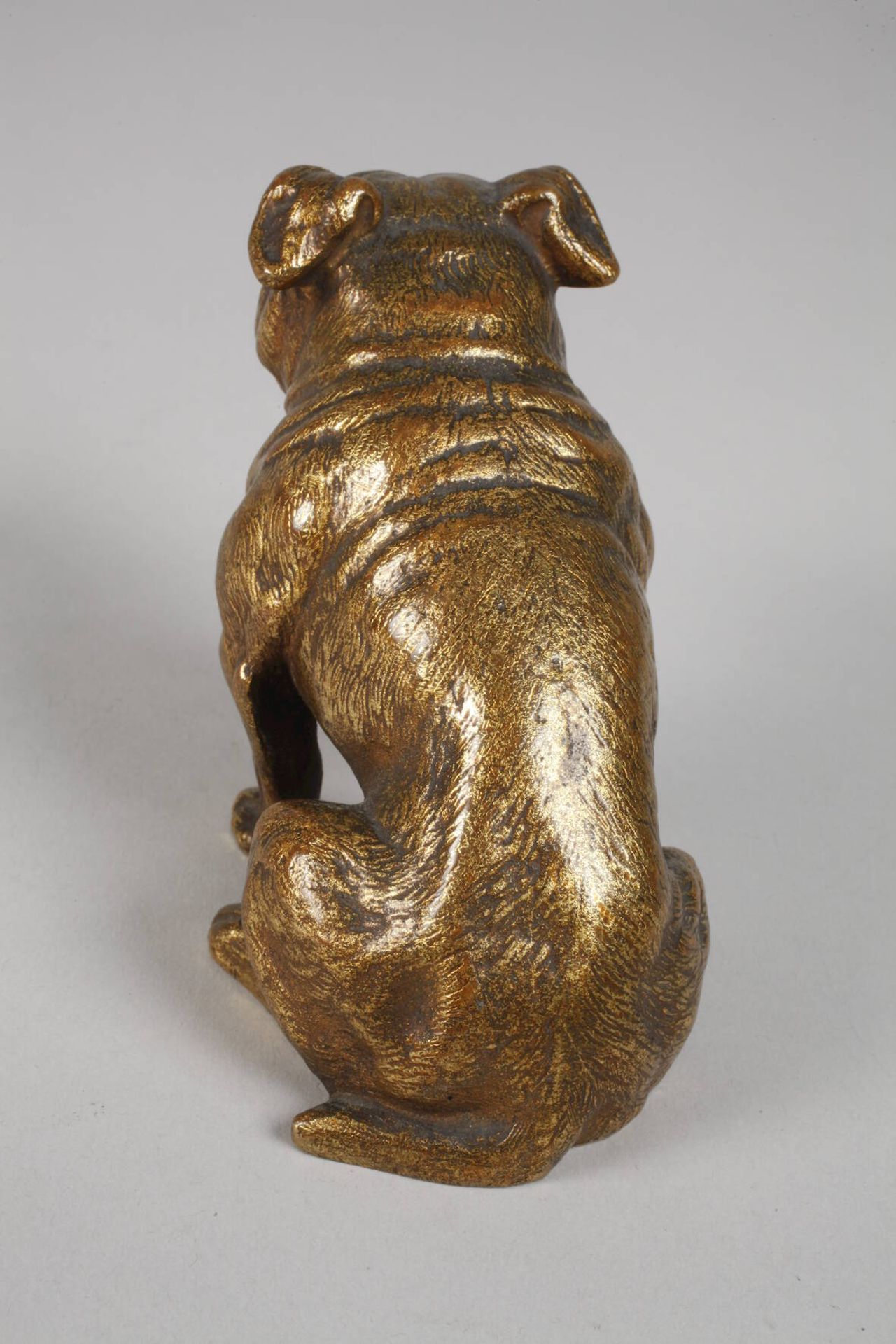 Miniatur einer sitzenden englischen Bulldogge - Image 4 of 5