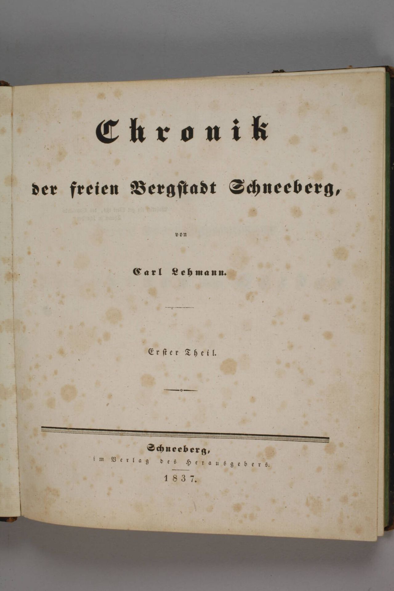 Chronik der freien Bergstadt Schneeberg - Bild 2 aus 7