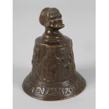 Tischglocke Bronze