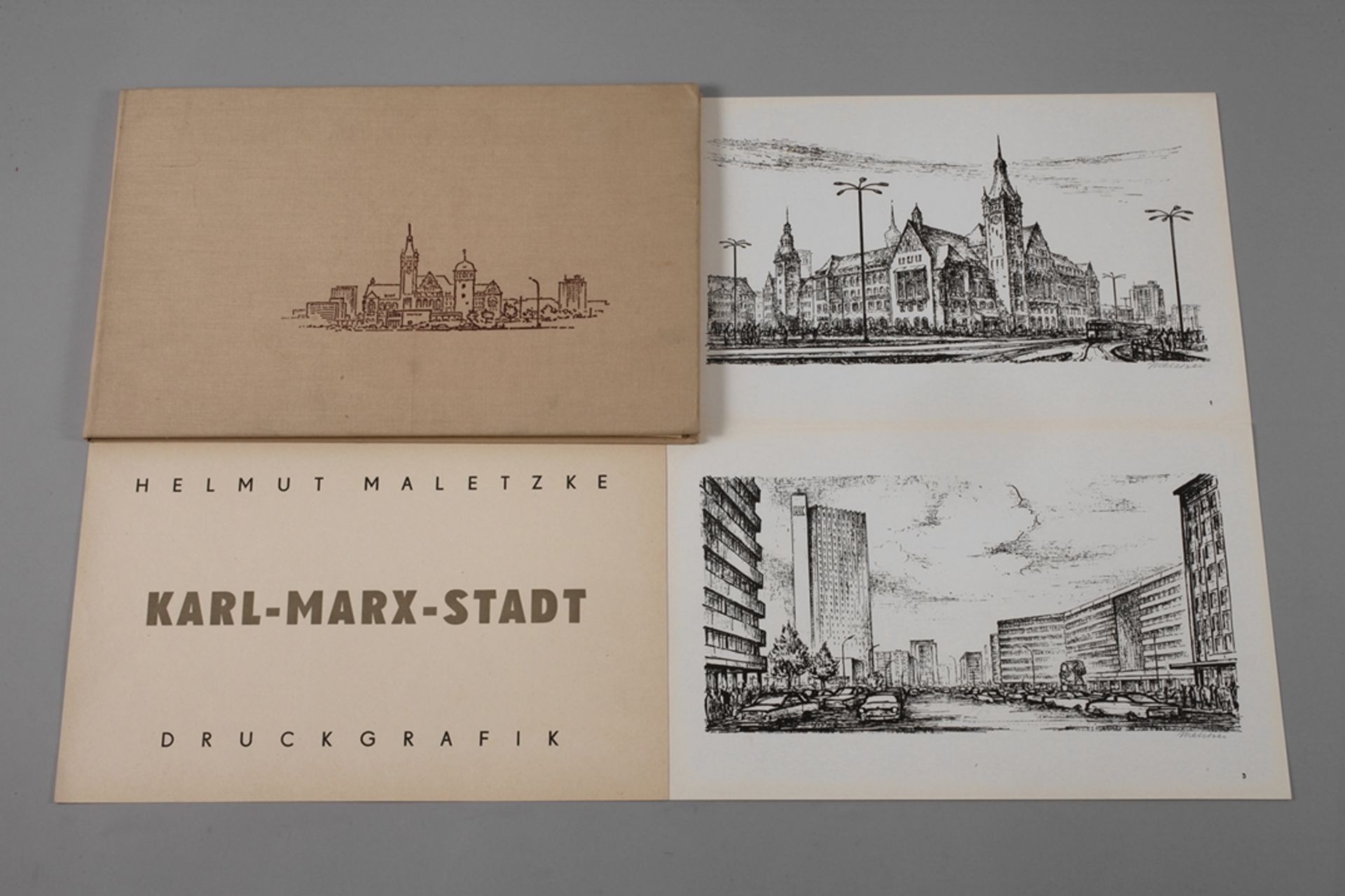 Helmut Maletzke, Mappe "Karl Marx-Stadt"