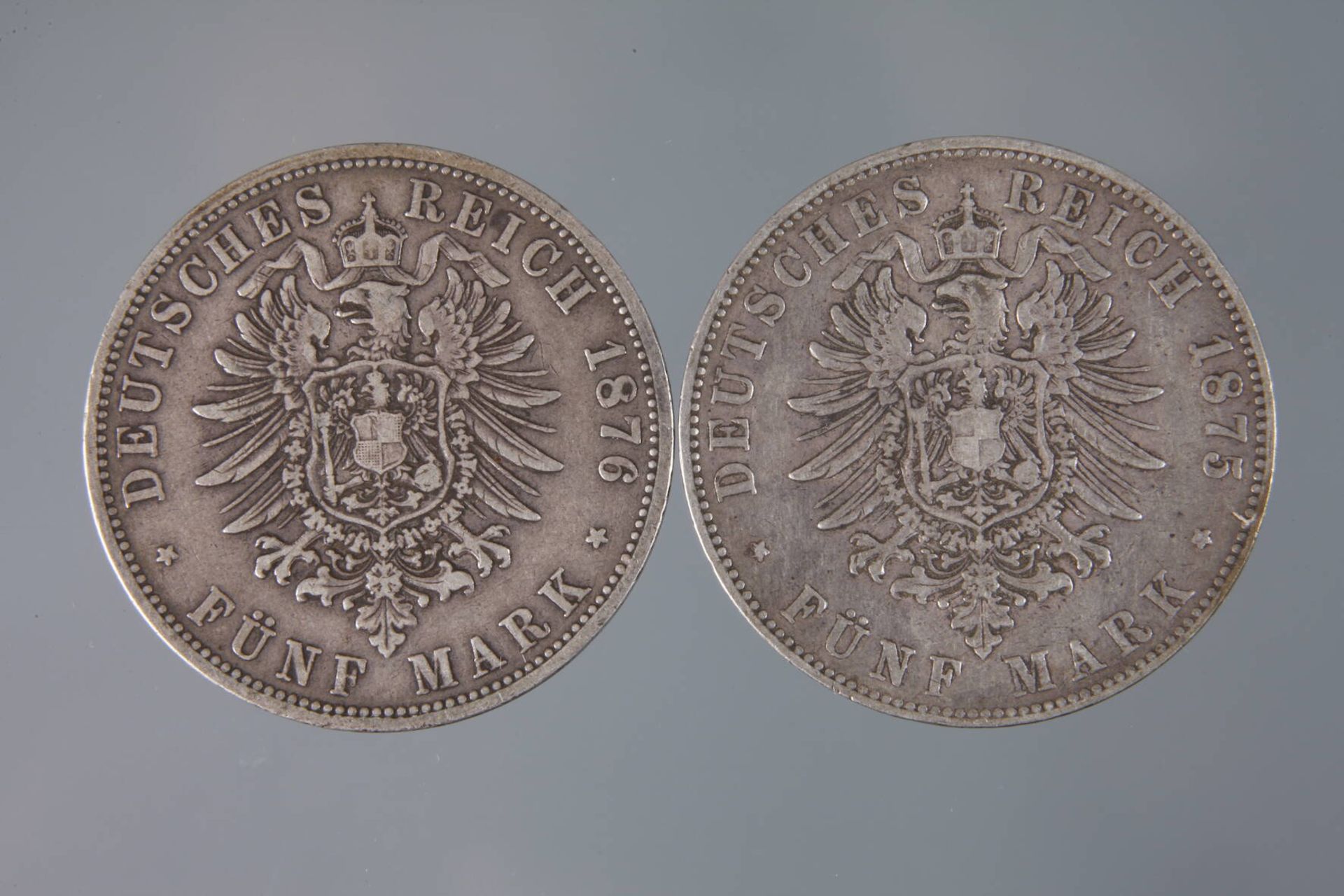 Zwei Münzen Kaiserreich - Bild 2 aus 3