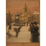 Rudolf Poeschmann, Altmarkt von Plauen im Winter