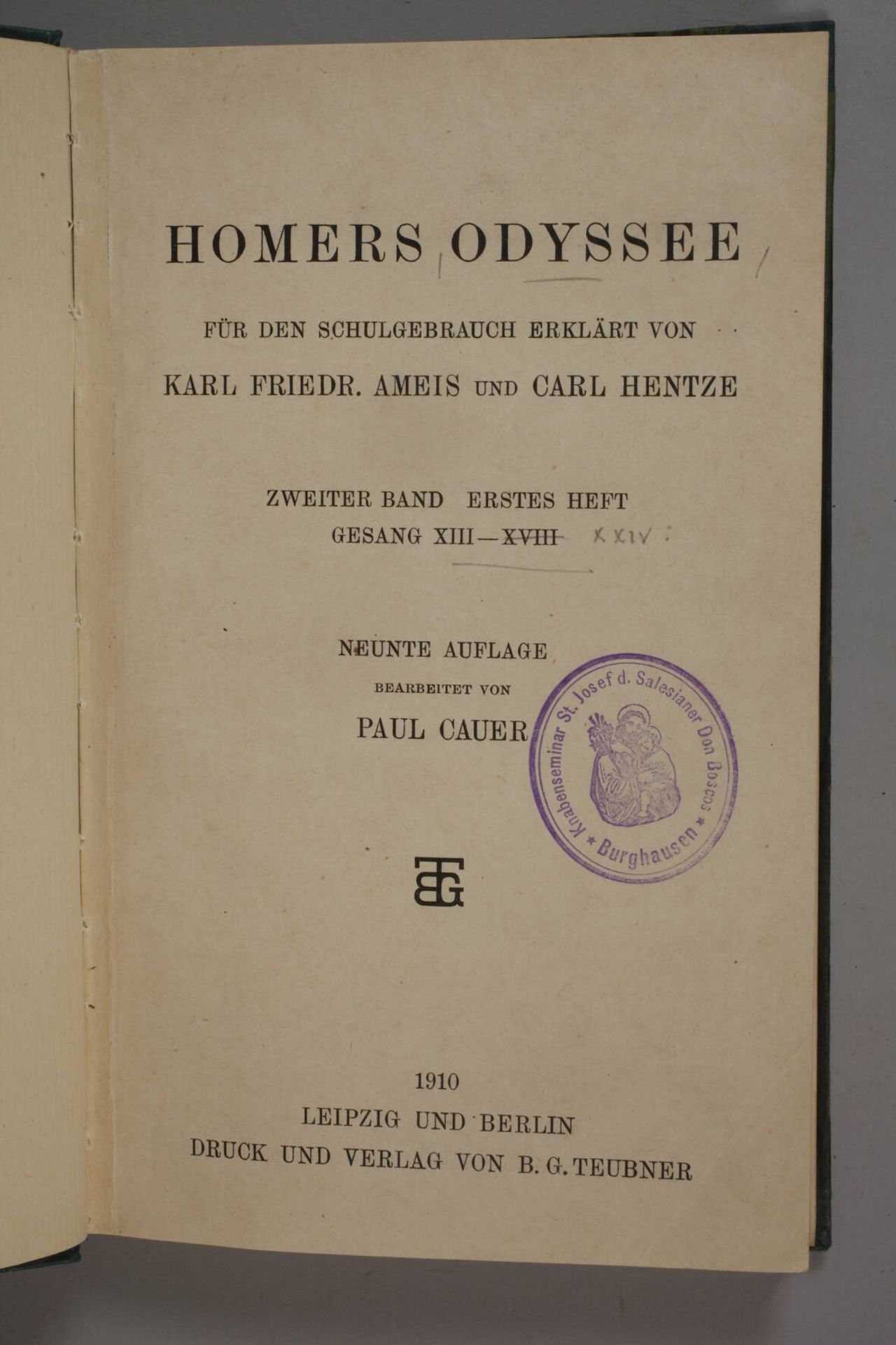 Sammlung Literatur Homer - Bild 4 aus 5