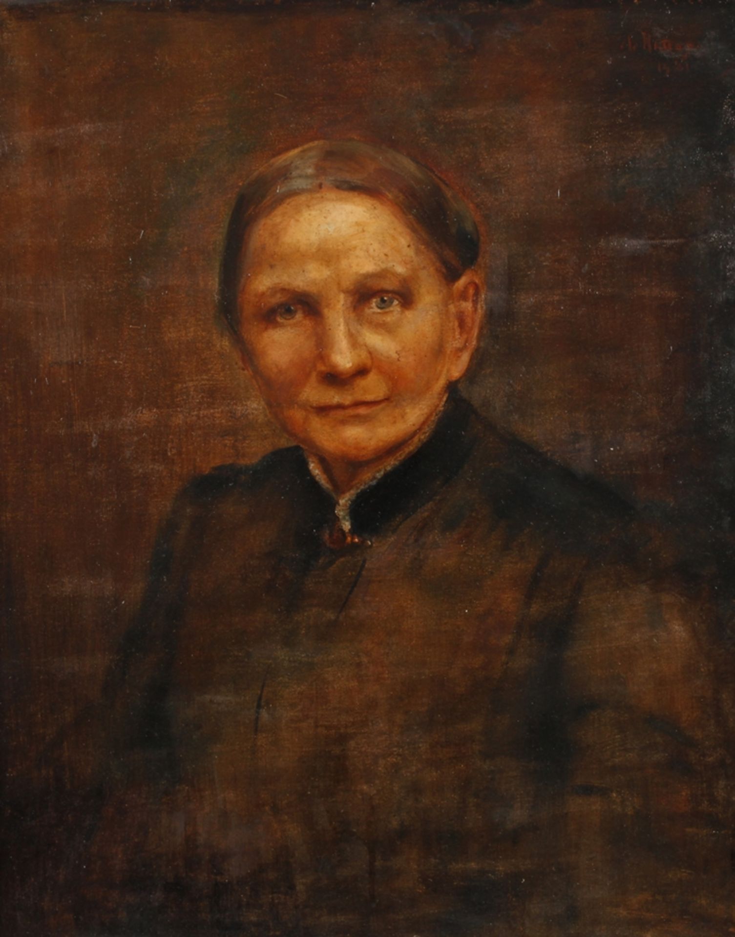 Hans Hattop, Frauenportrait