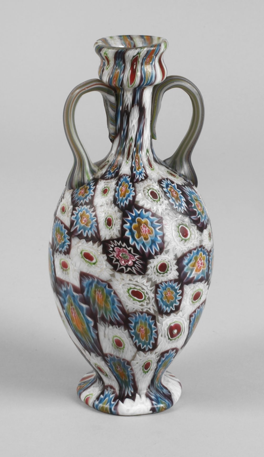 Murano Amphorenvase Millefiori