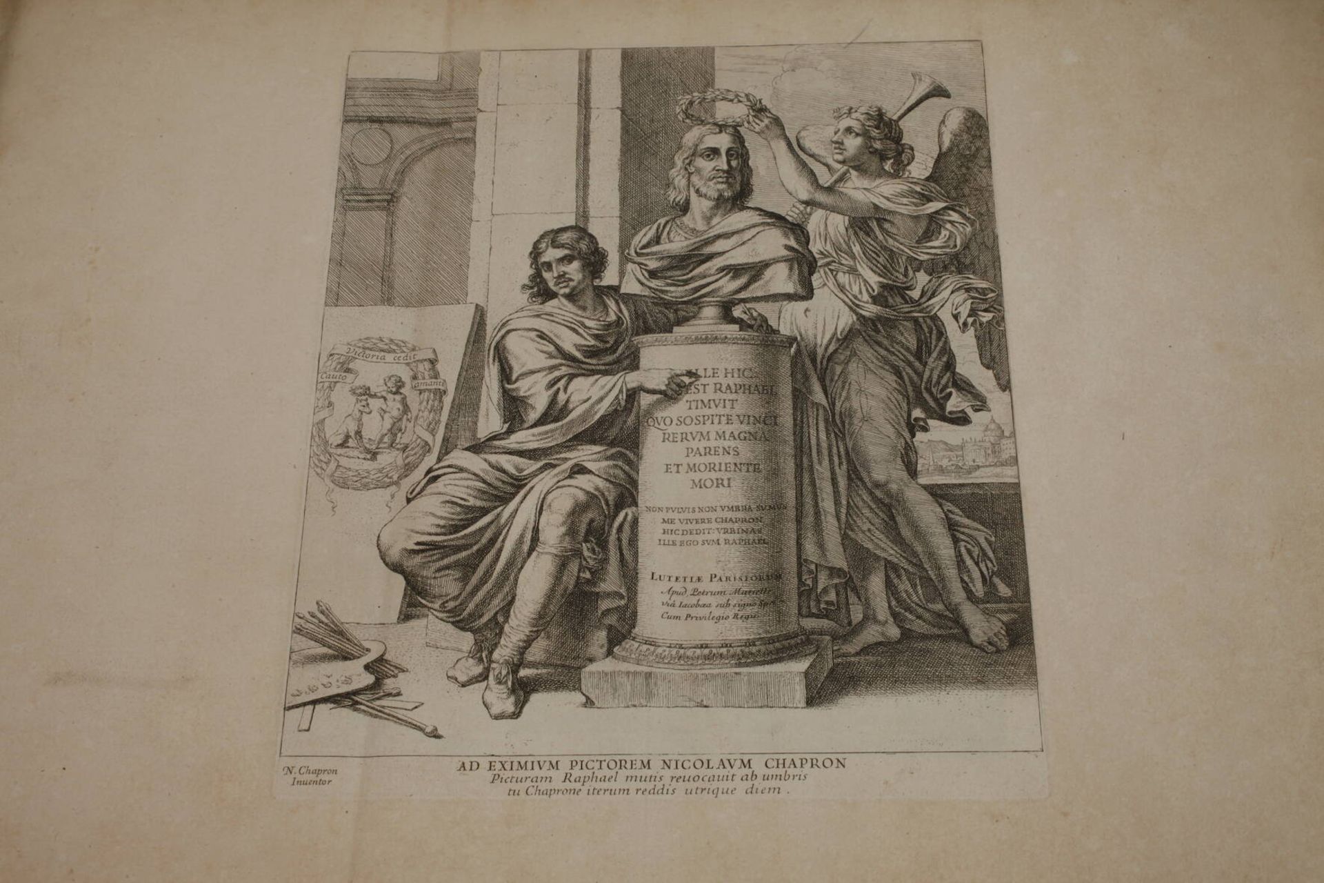 Nicolas Chapron, Sacrae Historiae Acta a Raphaele - Image 3 of 8