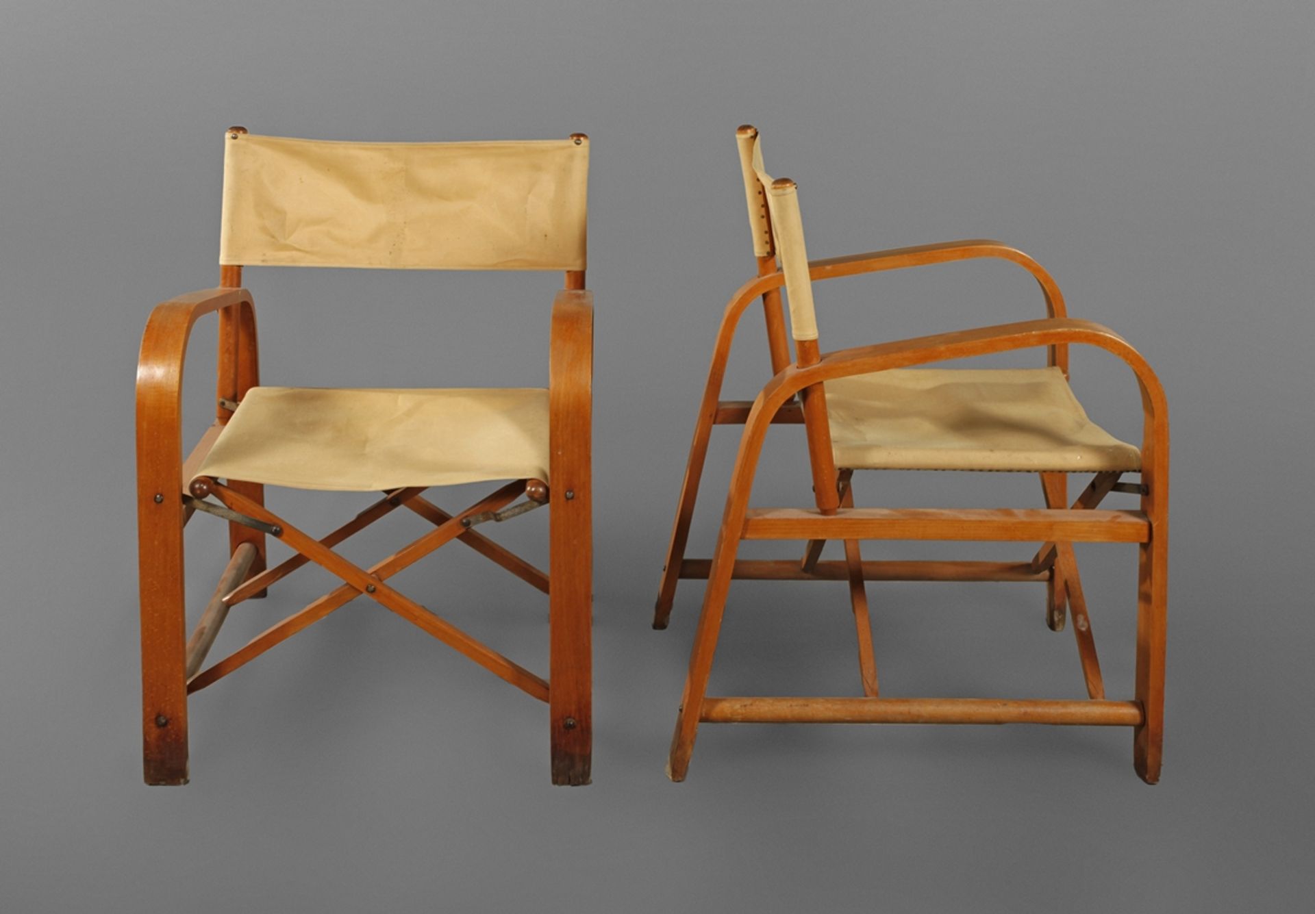 Paar Safari Chairs