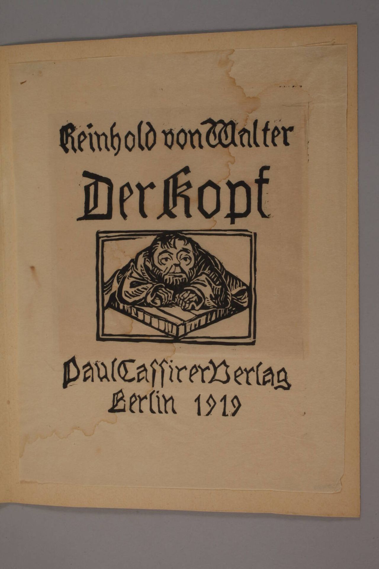 Ernst Barlach, Holzschnitte zu: "Der Kopf" - Image 3 of 3