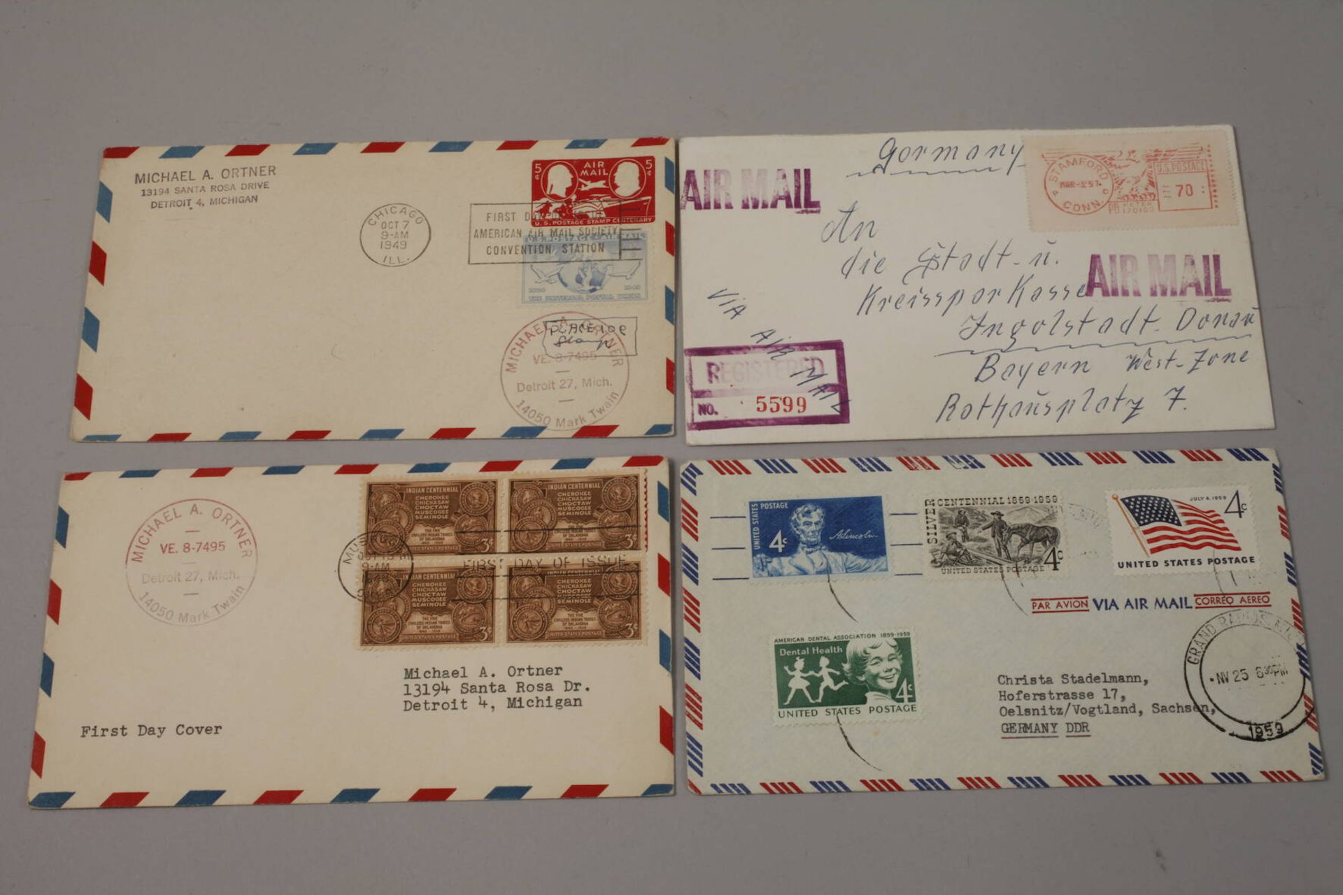 Briefmarkensammlung USA - Image 3 of 7