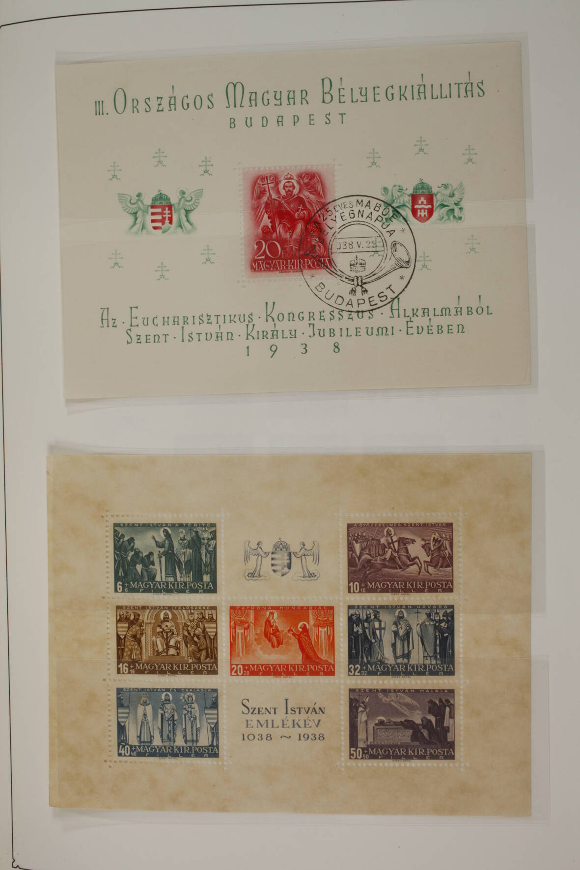 Briefmarkensammlung Ungarn - Image 10 of 17