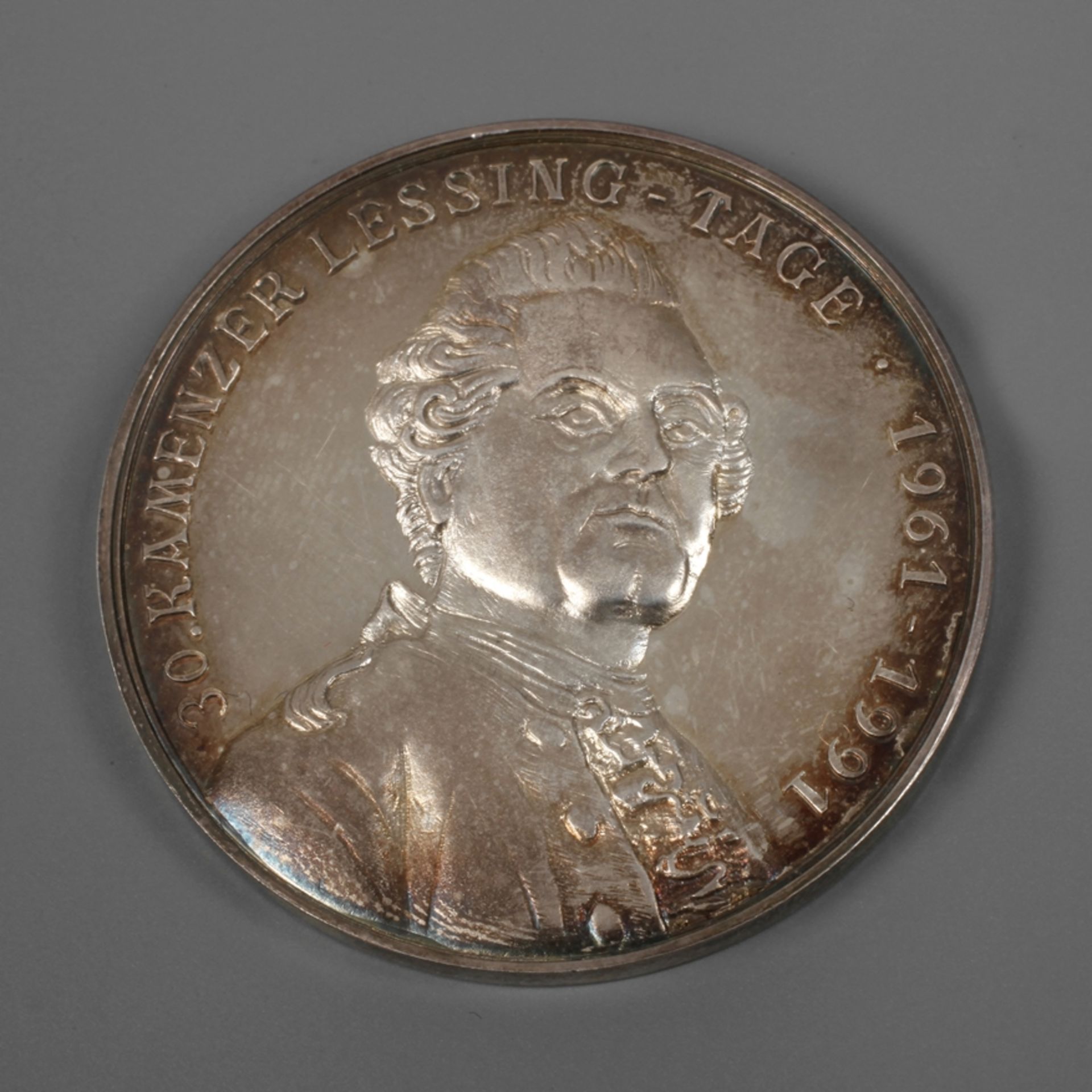 Silbermedaille Lessing