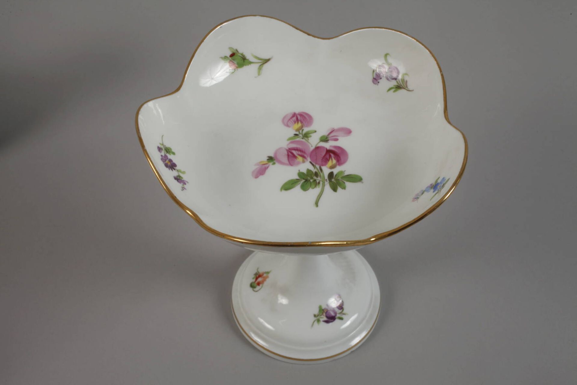 Meissen Konvolut Kleinteile Blumenmalerei - Bild 6 aus 7