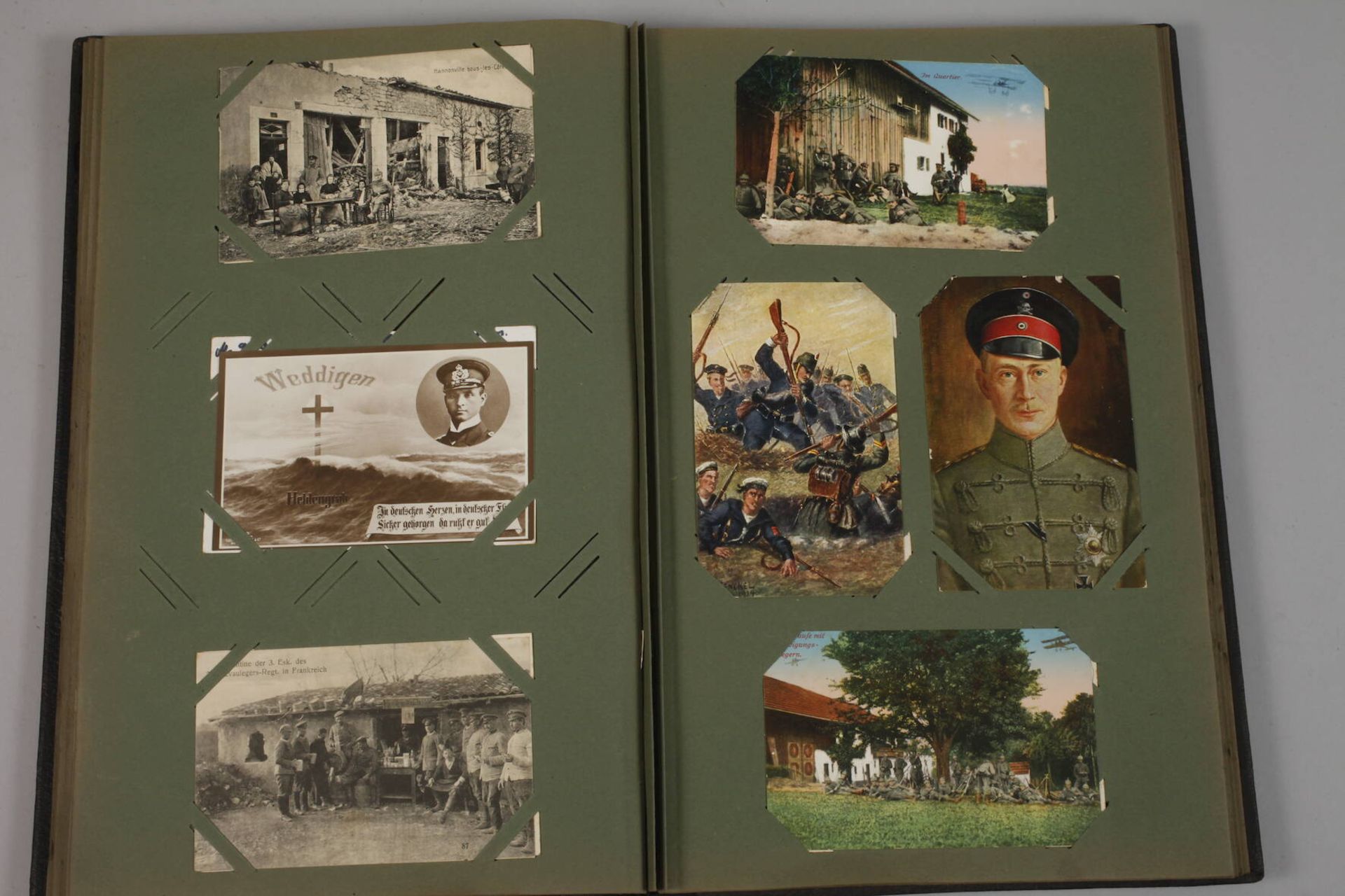 Postkartenalbum 1. Weltkrieg - Image 10 of 14