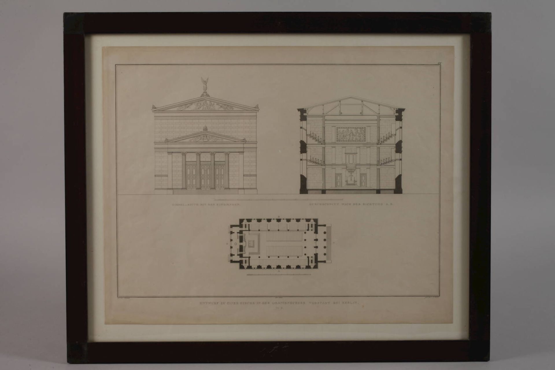 Karl Friedrich Schinkel, nach, Sammlung Graphik - Image 2 of 10