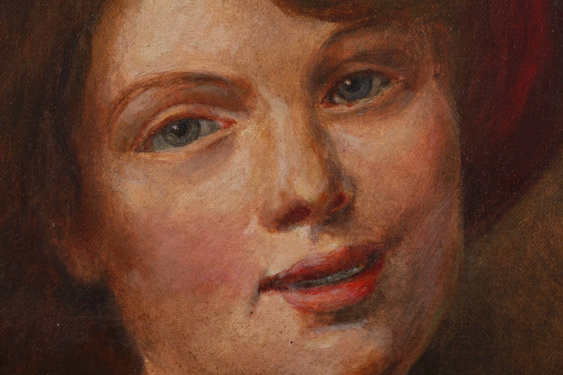 René Marie, Damenportrait "La Môme de Paris" - Image 3 of 7