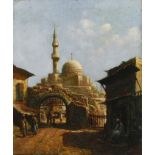 Fekete, Orientalische Stadtansicht mit Moschee