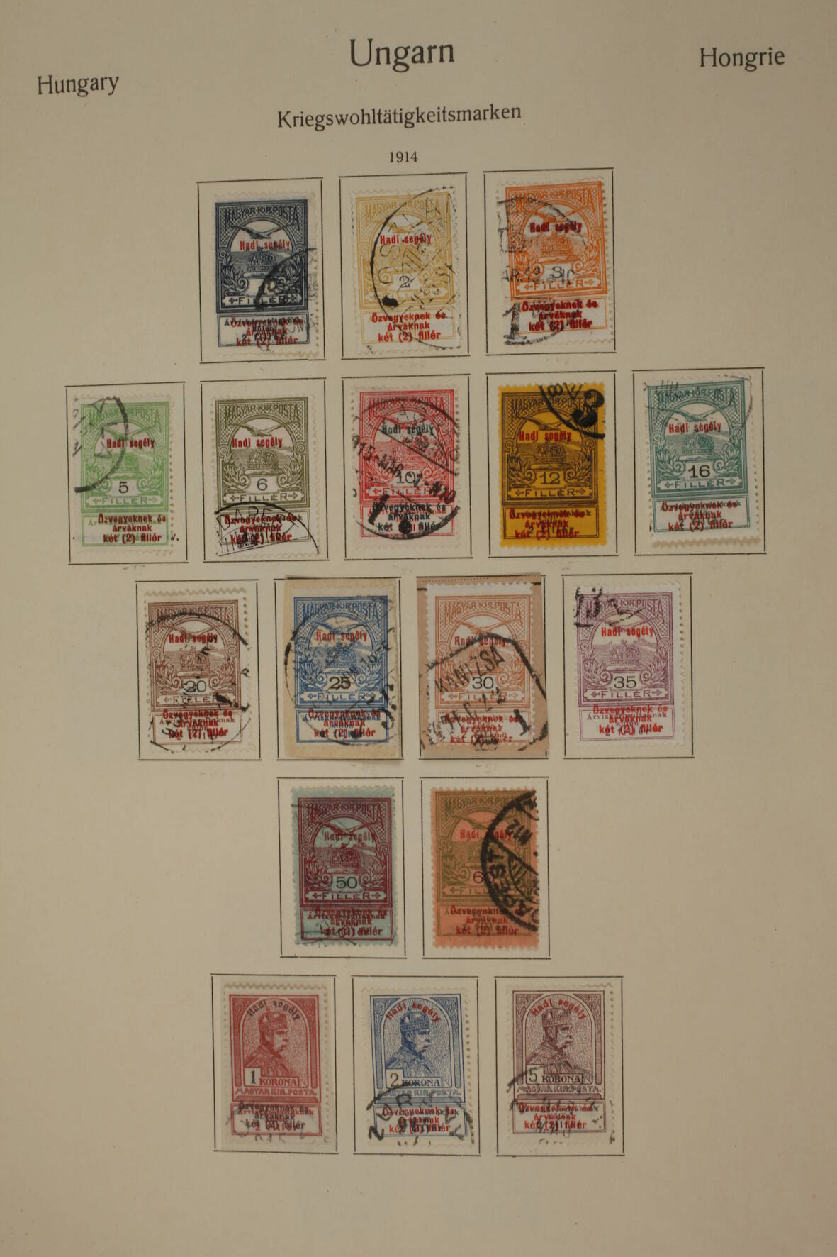 Briefmarkensammlung Ungarn - Image 7 of 17