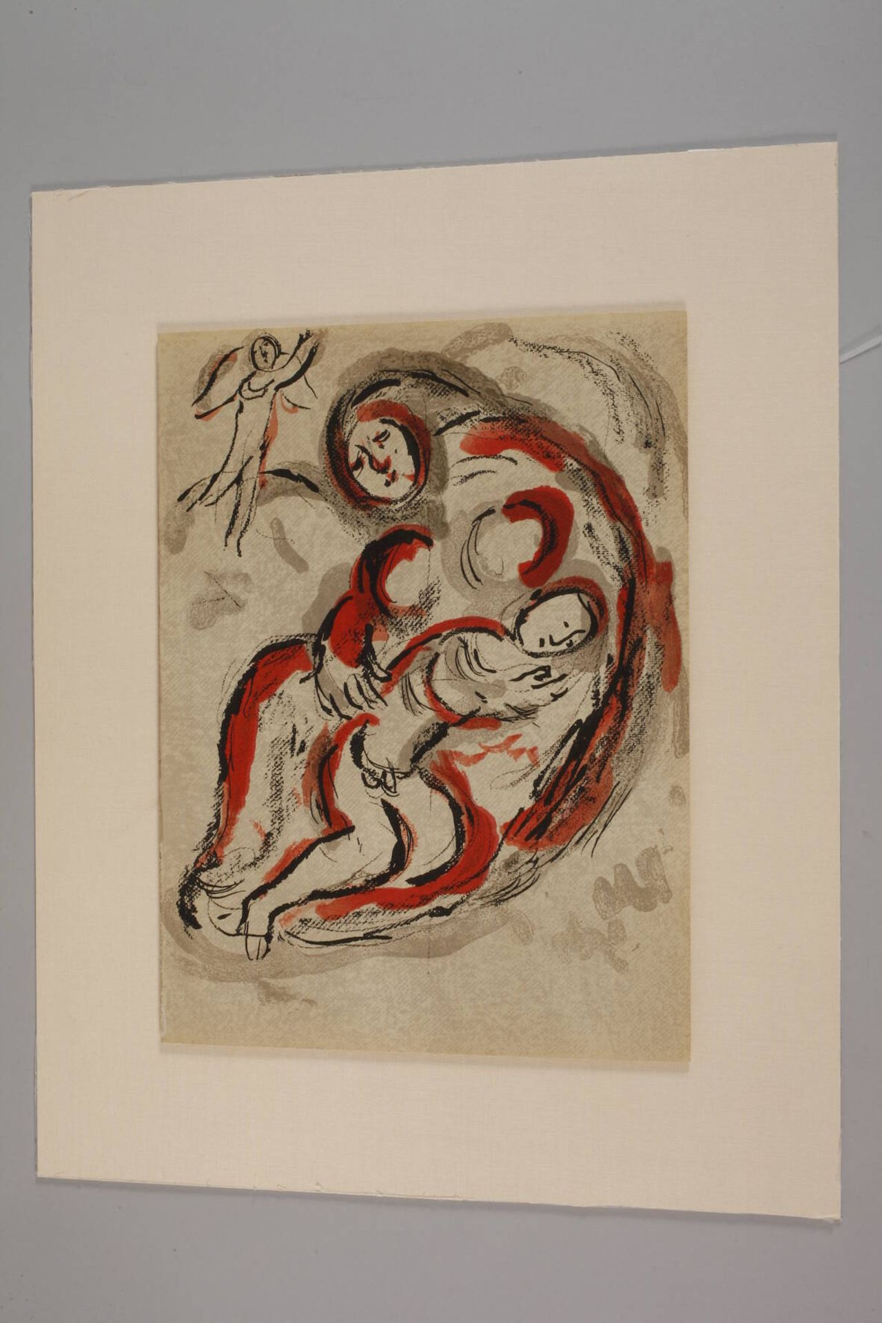 Marc Chagall, "Hagar in der Wüste" - Image 3 of 3