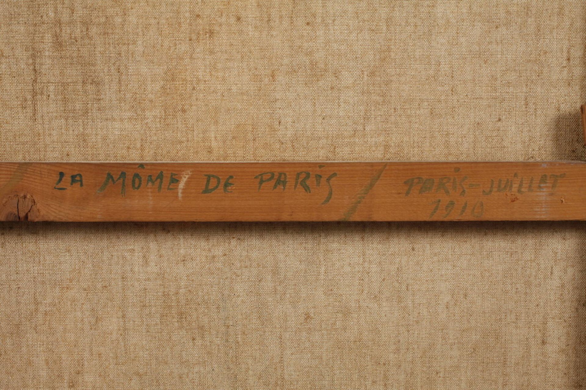 René Marie, Damenportrait "La Môme de Paris" - Image 7 of 7