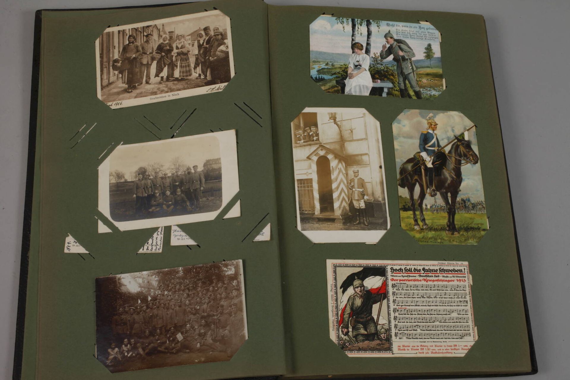 Postkartenalbum 1. Weltkrieg - Image 2 of 14