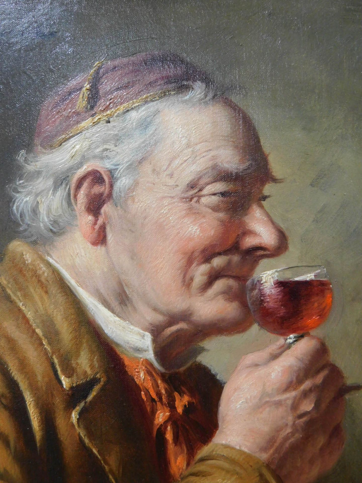 Fritz WAGENER (1896 - 1939). Weinprobe. Ein guter Tropfen. - Bild 3 aus 9