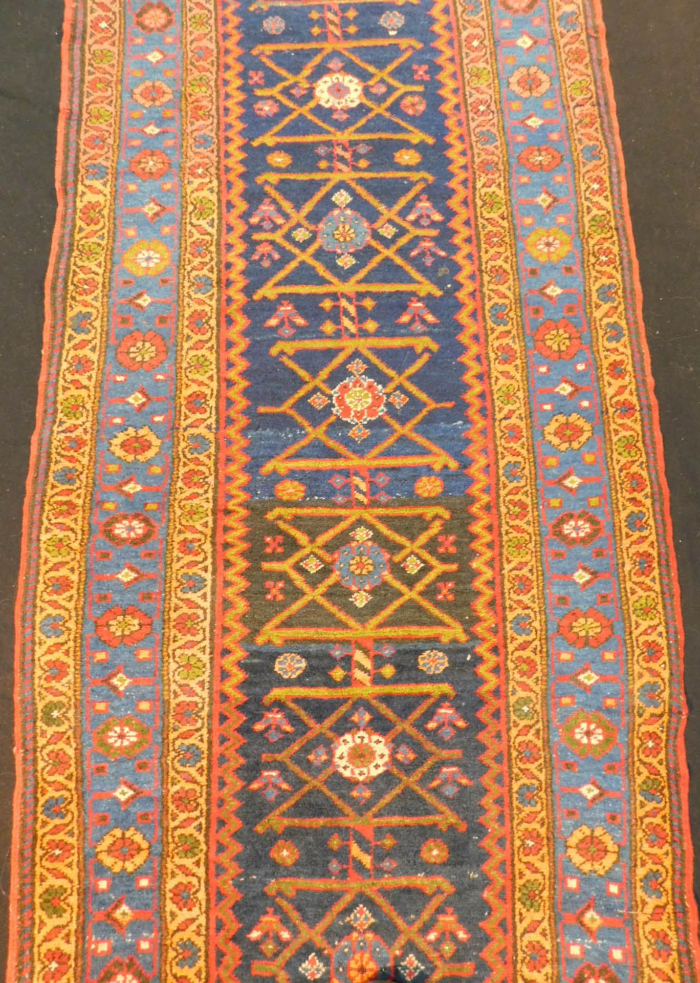 Kurdischer Läufer - Teppich. Antik. - Image 4 of 6