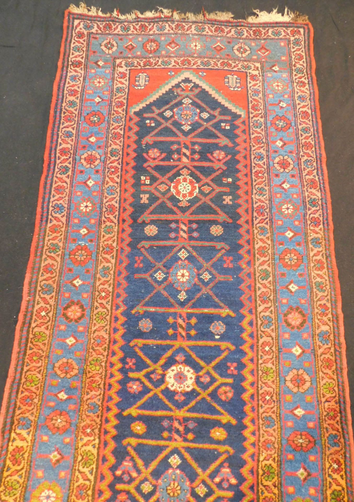 Kurdischer Läufer - Teppich. Antik. - Image 5 of 6