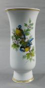 Meissen Vase mit Vogelmalerei