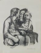 Käthe KOLLWITZ (1867 - 1945). Zwei Frauen mit Kindern (1930).