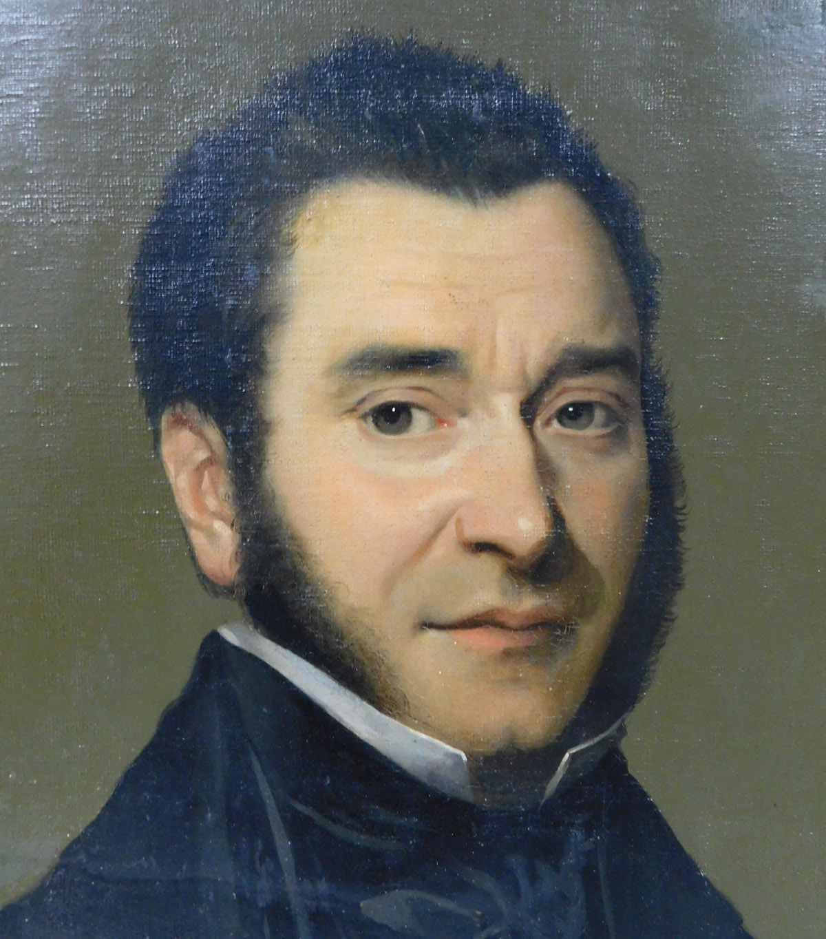 Jules DUFOUR (1812 - 1871). Portrait eines Herren. - Image 3 of 18