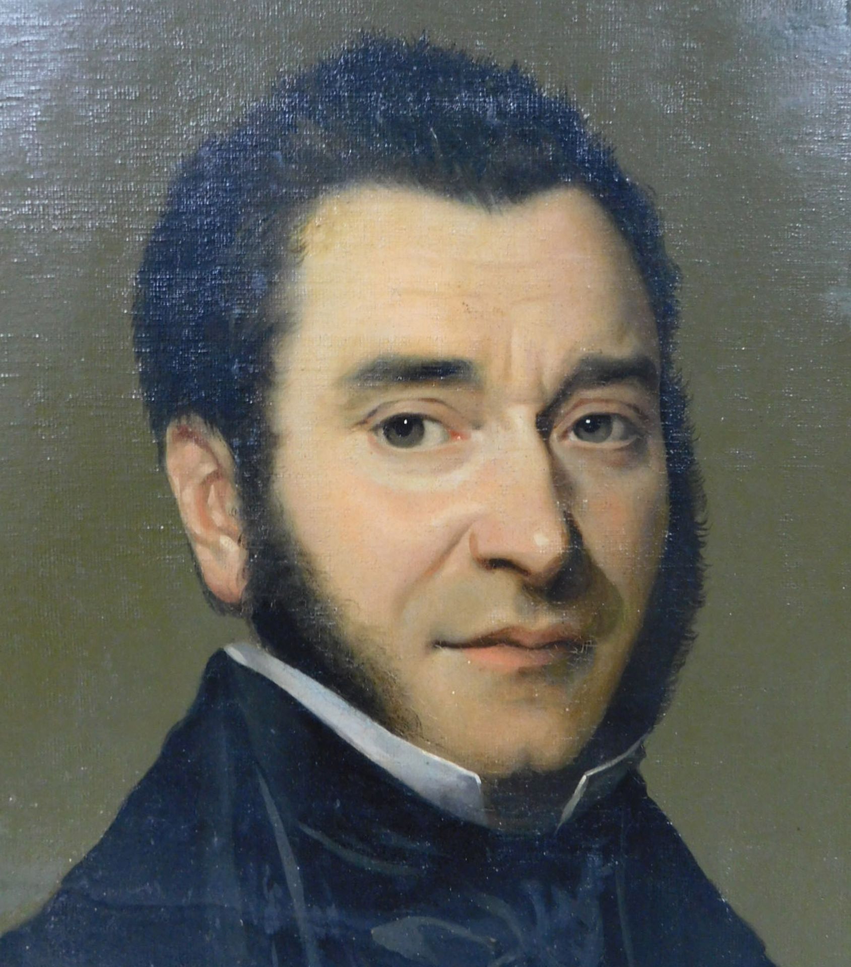 Jules DUFOUR (1812 - 1871). Portrait eines Herren. - Bild 3 aus 18