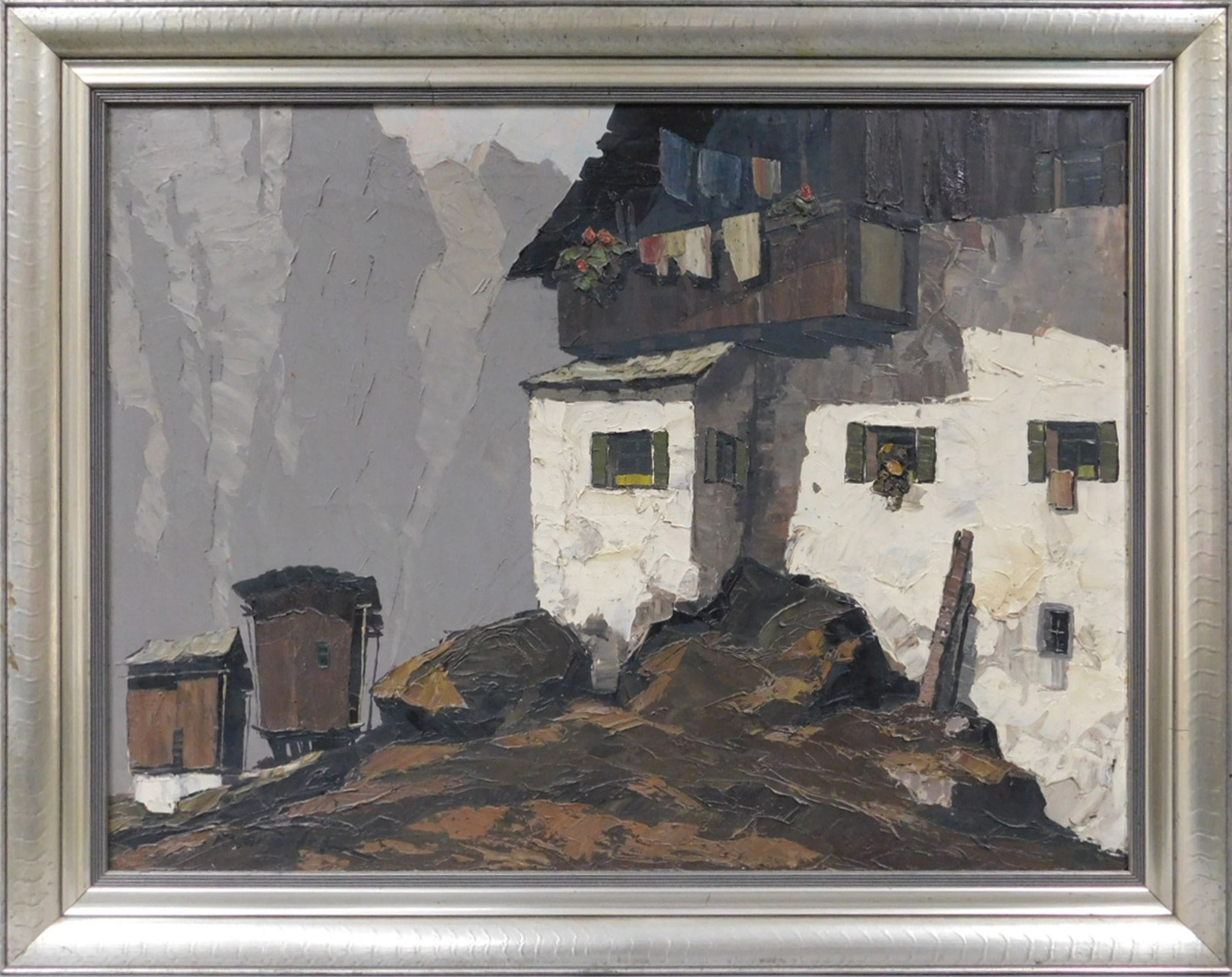 Fritz BLÄDEL (1903 - 1950). "Nordtiroler Bauernhof". - Bild 2 aus 11