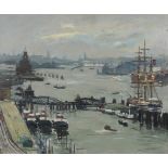 Paul PAESCHKE (Zugeschr.) (1875 - 1943). Hamburger Hafen.