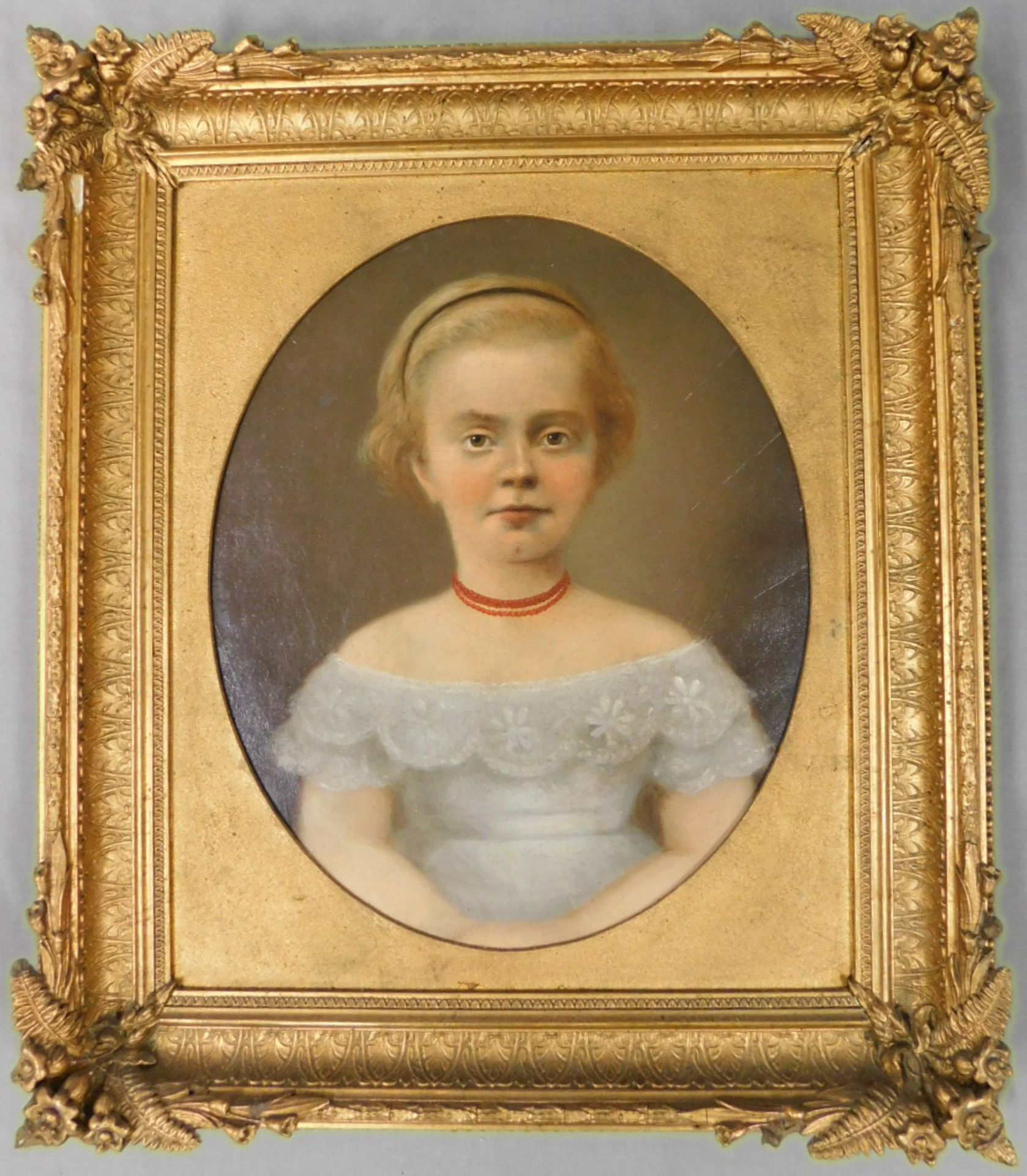 UNSIGNIERT (XIX - XX). Portrait eines Mädchens um 1900. - Bild 2 aus 10