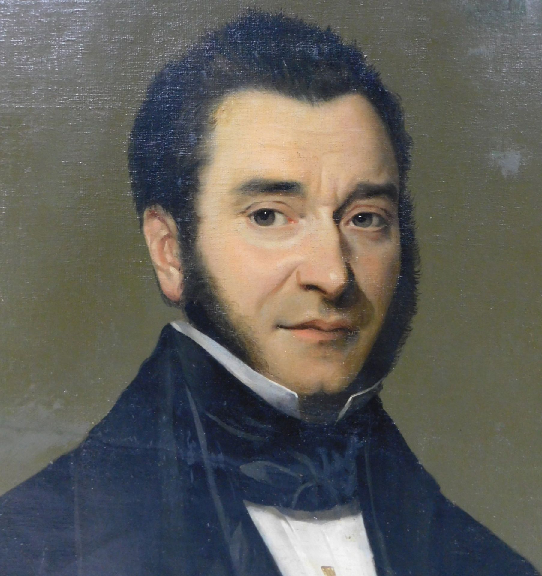 Jules DUFOUR (1812 - 1871). Portrait eines Herren. - Image 8 of 18