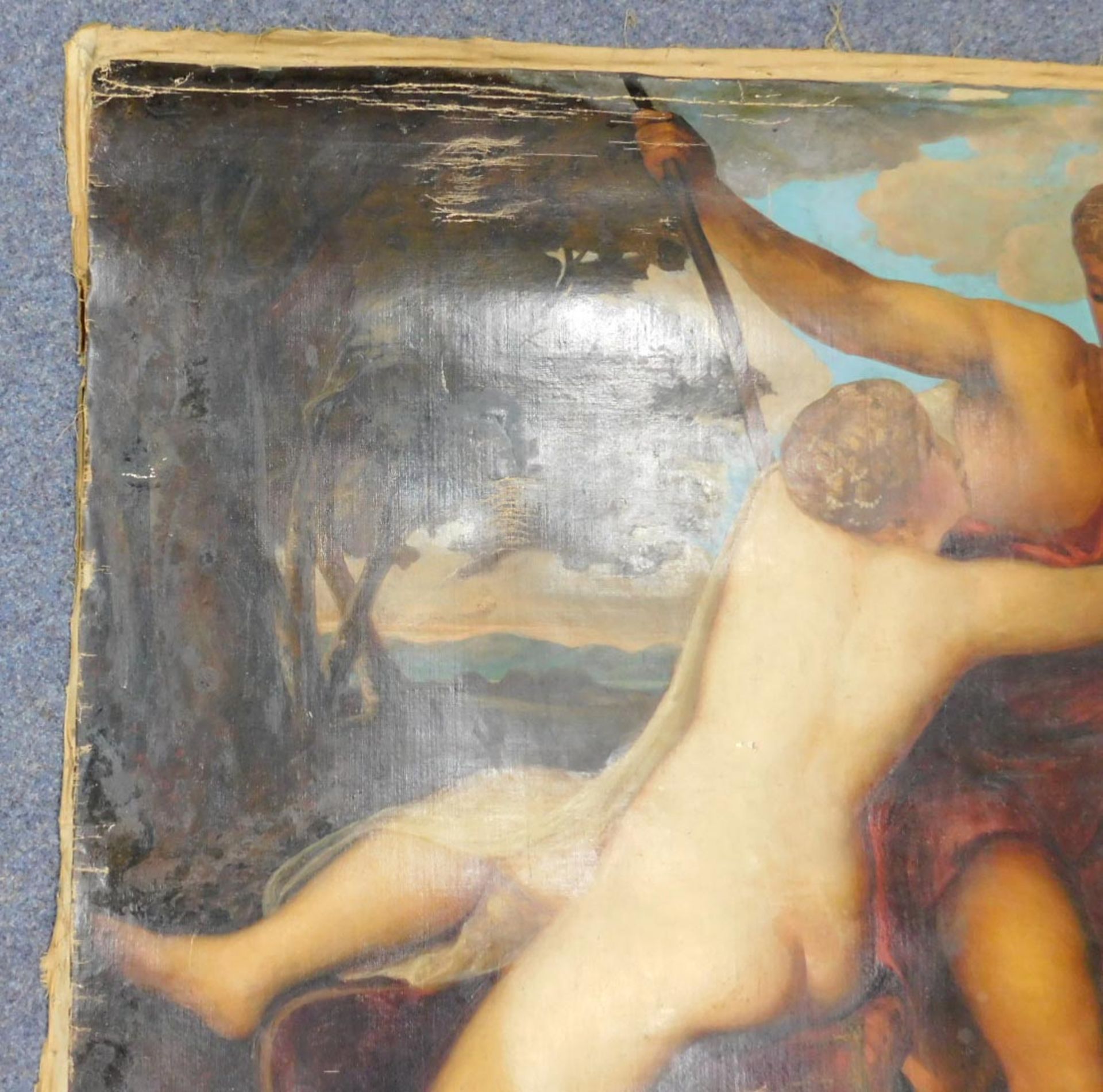 Nach Tiziano II Vecellio TIZIANELLO. Venus und Adonis. - Bild 4 aus 9